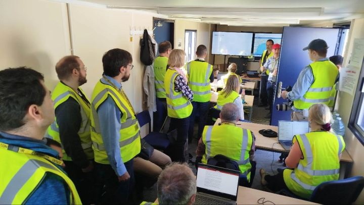 EURMARS_Project's tweet photo. 🌊 Day 4 of the #EURMARS 2nd Pilot Demo in Portland, UK featured more live maritime surveillance runs, testing advanced systems in real conditions.
Collaboration is key to strengthening EU coastal border security.
#EURMARS #EUFunded #Pilot #Demonstration #Research #Innovation https://t.co/VOvx7cIWDB
