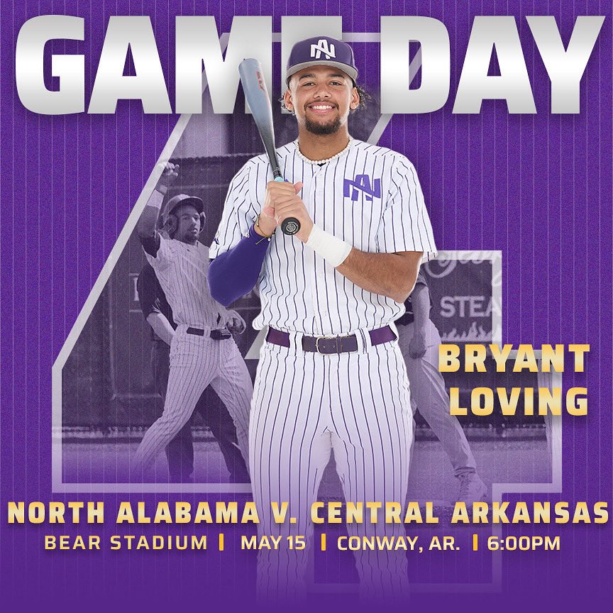 The final weekend from Conway

🆚 Central Arkansas
⌚️ 6:00 PM
📍 Conway, Ark.
🏟️ Bear Stadium
📊 tinyurl.com/unaucastat
🎥 tinyurl.com/unaucaespnbroa…

#RoarLions🦁