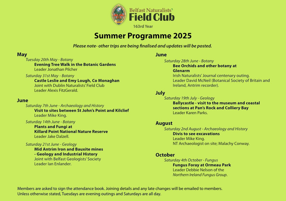 Check out our summer 2025 programme. Do become a member - see  bnfc.org.uk/membership-app…