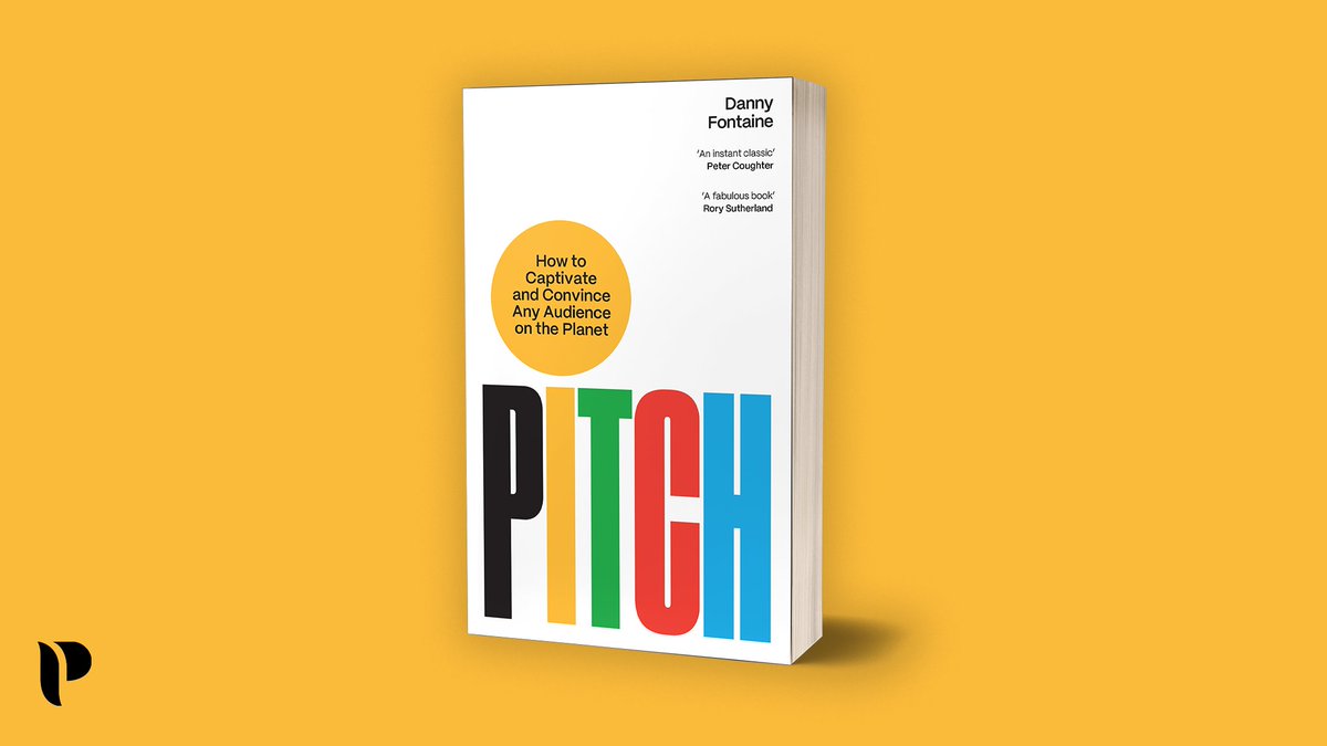 'An instant classic. Danny has created an indispensable guide for any individual or organisation that needs to up its pitch game.' - Peter Coughter

#Pitch by Danny Fontaine is out!

Get your copy:
tinyurl.com/3ht928fn