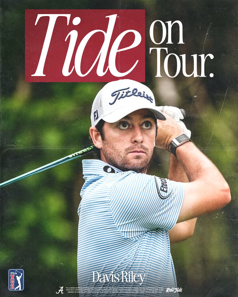Tide on Tour: PGA Championship

Five former Alabama golfers are set to compete at the second major tournament of the season this weekend

🔗 bit.ly/3GPVGBI

#RollTide