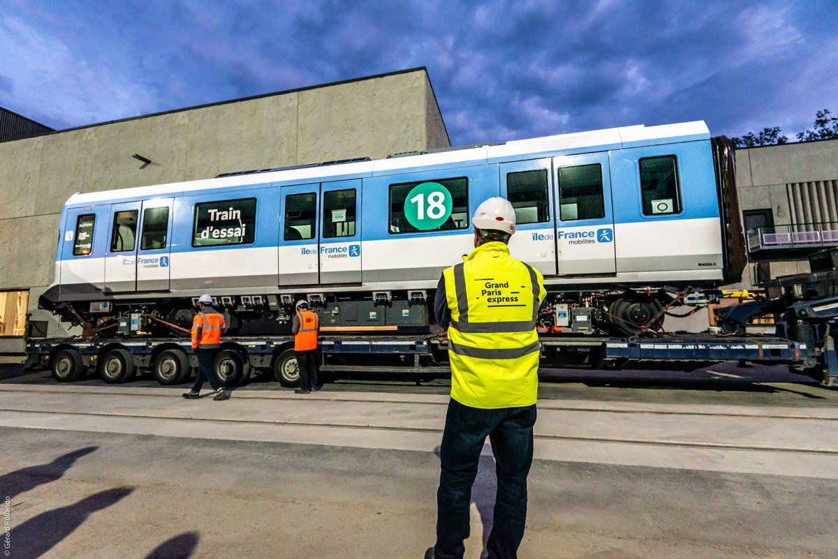 Grand Paris Express tweet media