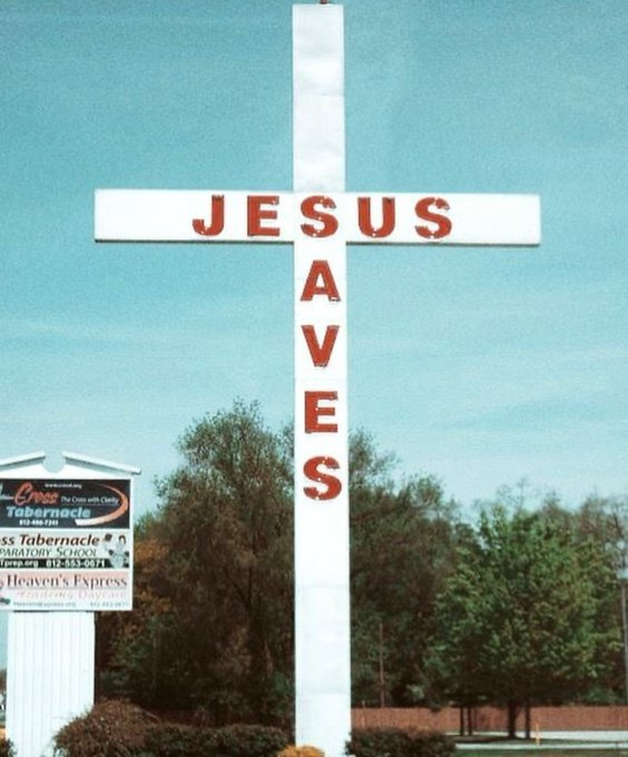Jesus Saves! #ThursdayThoughts