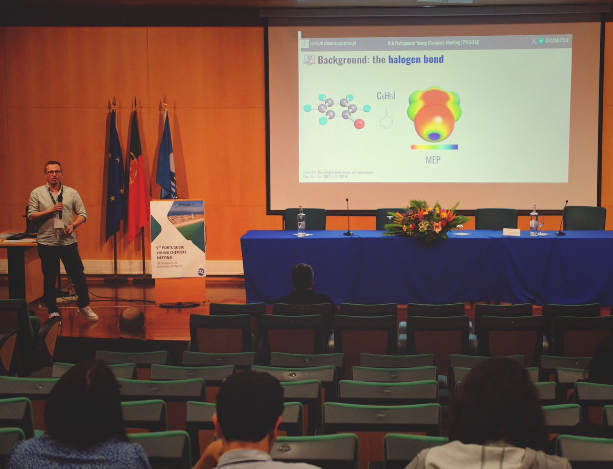 P. J. Costa Lab - CCMI@FCUL (@ccmifcul) on Twitter photo A couple of weeks ago, I had the pleasure of presenting my Lab's work at the 9th Portuguese Young Chemists Meeting. Thank you very much <a href="/gqjovens/">Grupo de Químicos Jovens | SPQ</a> for the kind invitation. Congrats on the excellent organizational work amid the major power blackout 🔦
<a href="/BioISI/">BioISI</a> <a href="/cienciasulisboa/">CIÊNCIAS ULisboa</a> A couple of weeks ago, I had the pleasure of presenting my Lab's work at the 9th Portuguese Young Chemists Meeting. Thank you very much <a href="/gqjovens/">Grupo de Químicos Jovens | SPQ</a> for the kind invitation. Congrats on the excellent organizational work amid the major power blackout 🔦
<a href="/BioISI/">BioISI</a> <a href="/cienciasulisboa/">CIÊNCIAS ULisboa</a>