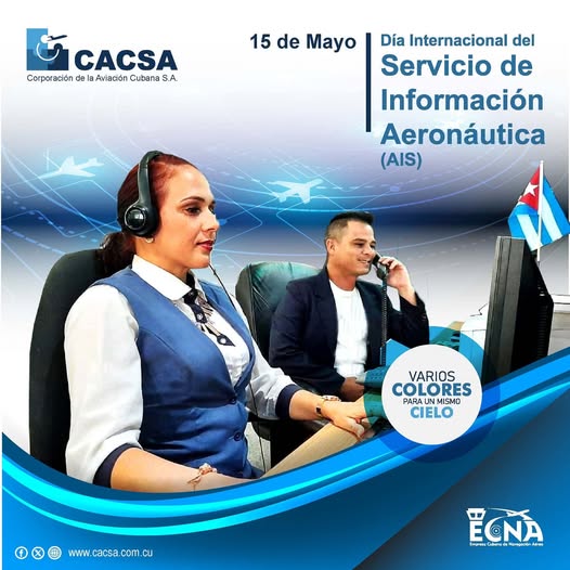 En el Día Internacional del Servicio de Información Aeronáutica (AIS), celebramos a quienes, con su labor incansable y precisa, son guardianes de la seguridad en los cielos.

✈️¡Su compromiso y profesionalidad son la brújula que guía a los vuelos hacia destinos seguros!