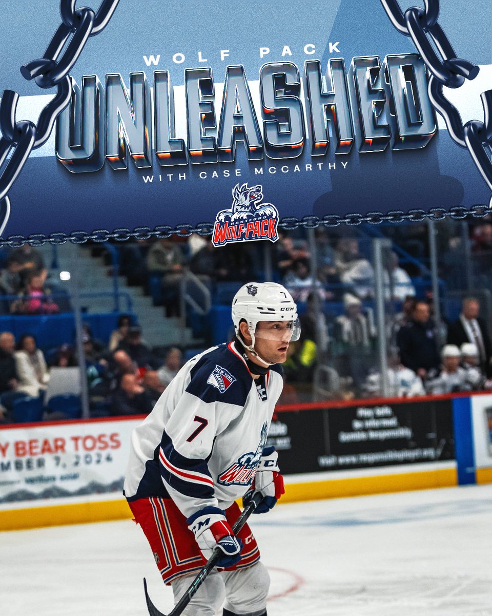 Defenseman Case McCarthy got a taste of professional hockey after signing with the Hartford Wolf Pack late in the 2023-24 season. That taste prepared him for his rookie season, the first of a two-year deal with the Wolf Pack.

Check out this week's 'Wolf Pack Unleashed' featuring