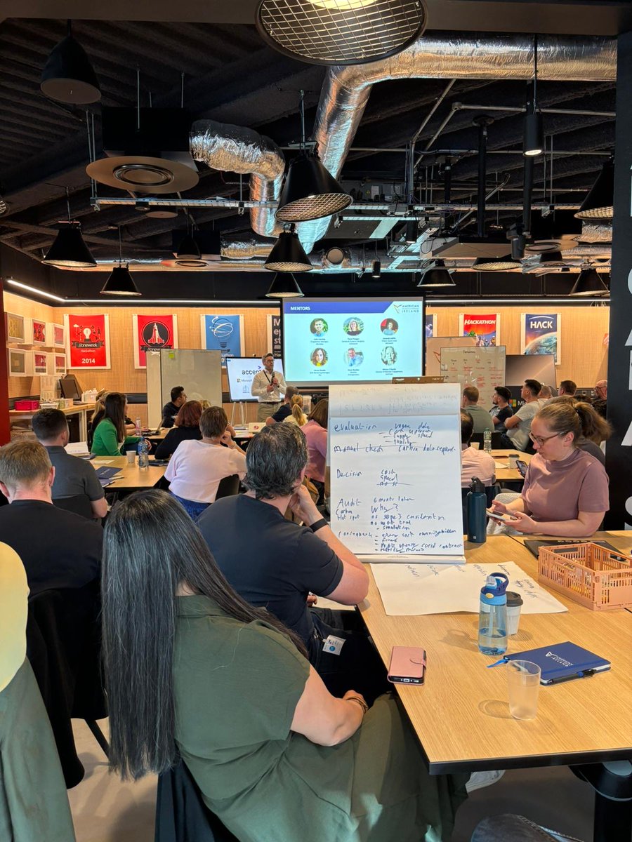 AmericanChamber's tweet image. 1/4 The 2025 #AmChamHackers are refining their projects after an insightful session with our Hackathon mentors this morning.
With just 3 hours remaining today, the focus is on finalising each team’s solution and preparing for tomorrow’s big moment.

#AmChamLeaders #AmChamHackers
