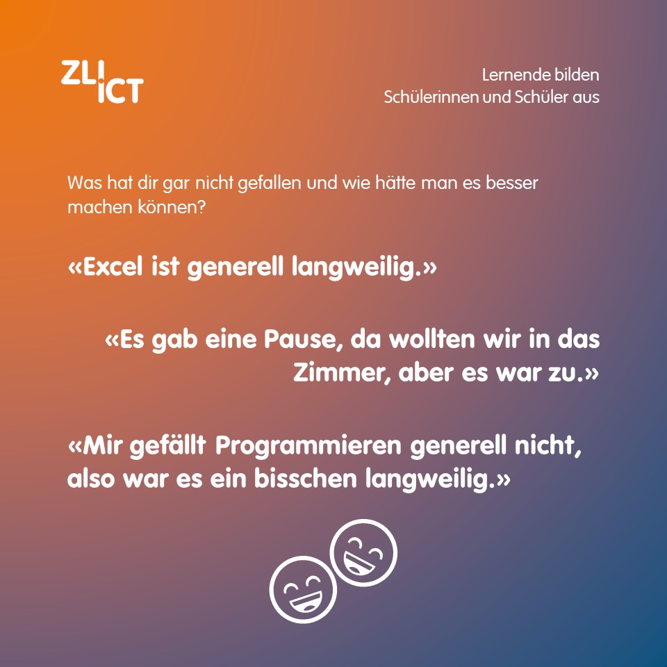 Zürcher Lehrbetriebsverband ICT tweet media