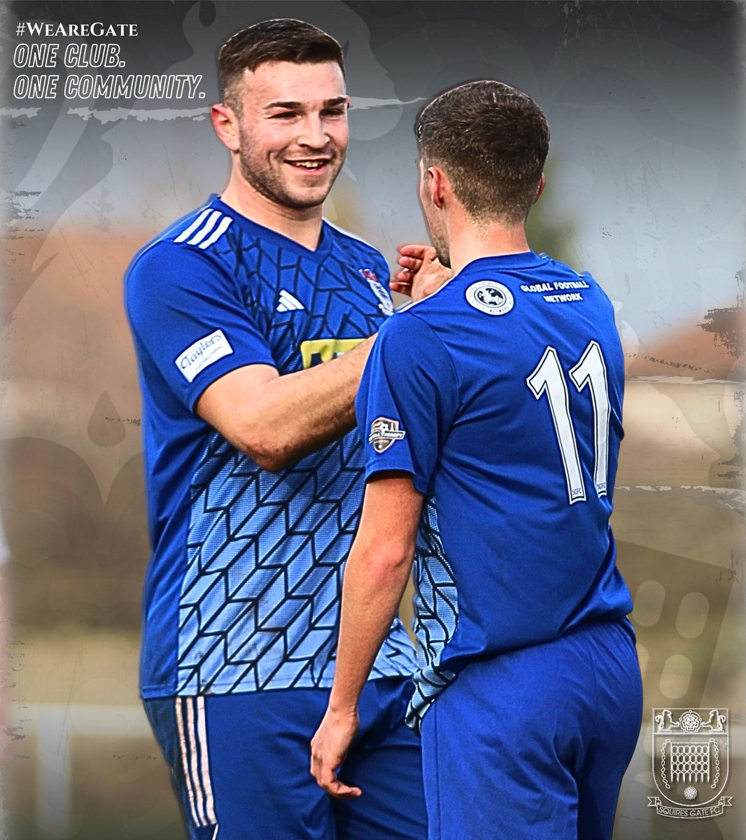 🤩 𝐀𝐧𝐨𝐭𝐡𝐞𝐫 𝐬𝐞𝐚𝐬𝐨𝐧 𝐰𝐢𝐭𝐡 𝐭𝐡𝐞𝐬𝐞 𝐭𝐰𝐨!

🔒 Deano &amp; Hughesy 𝗹𝗼𝗰𝗸𝗲𝗱 𝗶𝗻 for 2025/26.

📸 <a href="/OLDBLUEFOX/">Ian Moore</a> 
🔷 #WeAreGate | #OneClub
