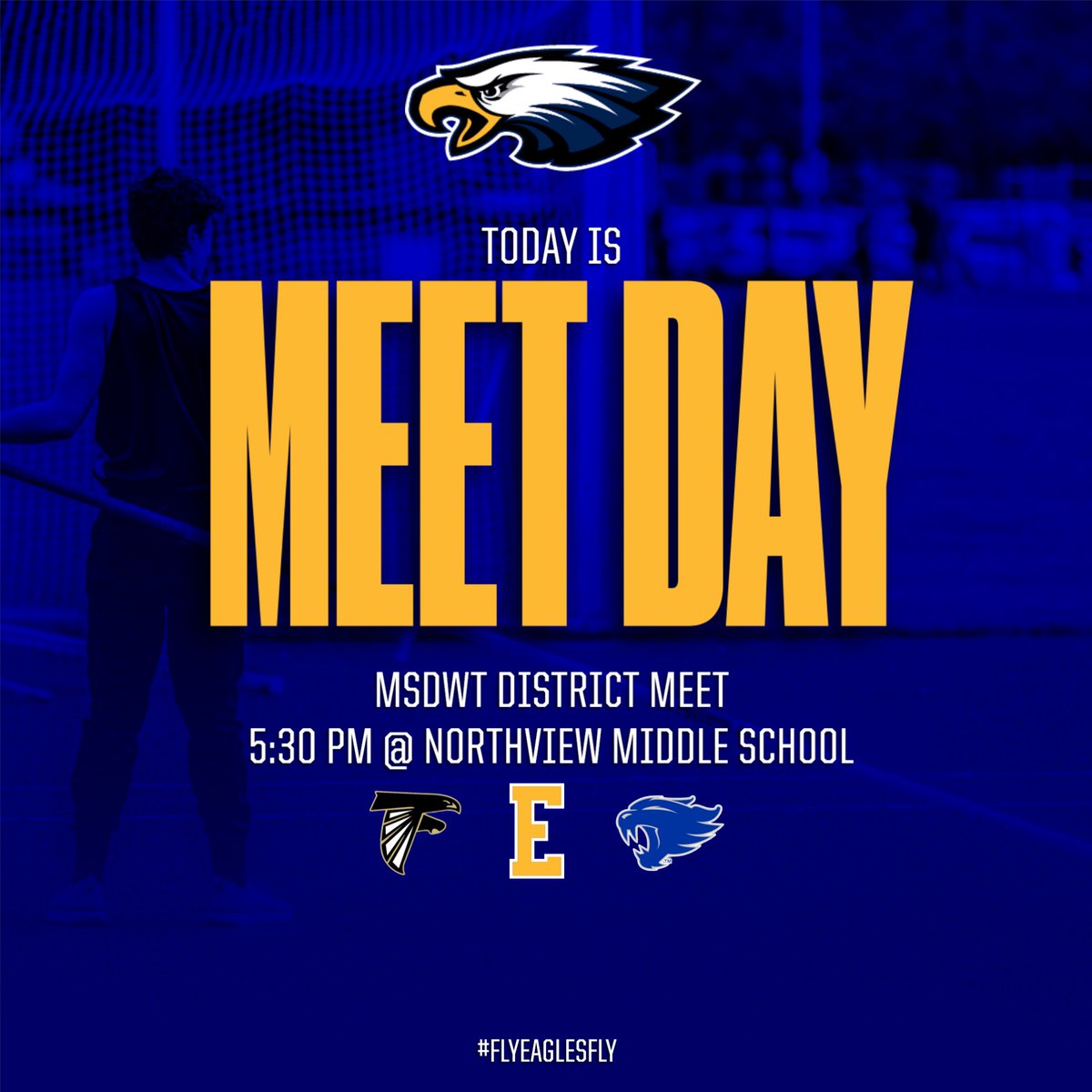 For the last time this school year it is game day!! Best of luck to our teams in action tonight!!

Let's finish strong Eagles