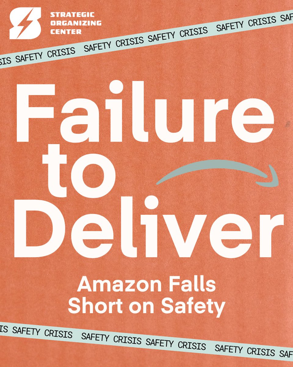 warehouse_life's tweet image. New @TheSOC report shows worker injuries spiked 34% during Prime Day 2024 at Amazon.
In 2024, Amazon reported 39,062 worker injuries—94% of them were serious injuries.
👉🏽 Read the full report: thesoc.org/resources/fail…
#AmazonInjuryCrisis