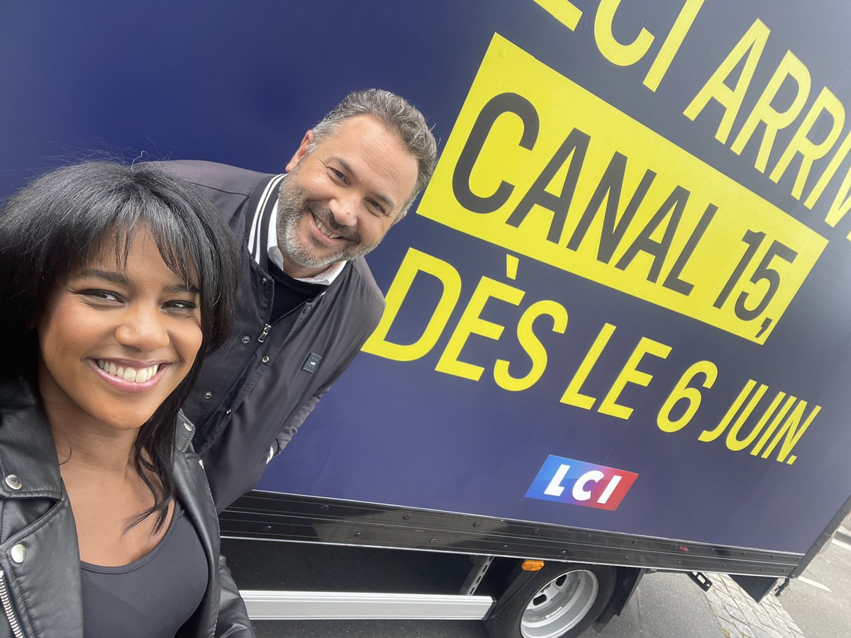 Nous avons lancé le déménagement avec <a href="/Bruce_Toussaint/">Bruce Toussaint</a> donc une date à retenir : le 6 juin <a href="/LCI/">LCI</a> arrive en canal 15 !