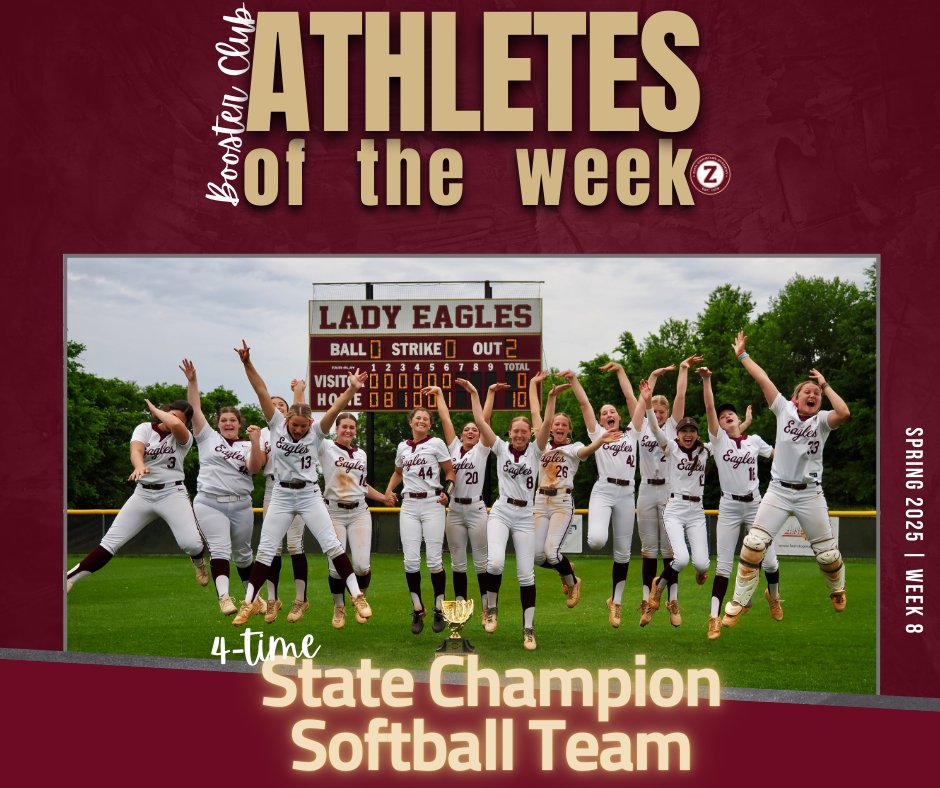 ZCA Athletics (@zcasports) on Twitter photo Congratulations to this weeks Athletes of the Week, the Softball Team. Last week the softball team earned their fourth championship in four years, lead by first year head coach, TJ Derrick.
#Take_Flight
<a href="/ZCASoftball/">ZCA Softball</a>
<a href="/TJ_Derrick1/">T.J. Derrick</a> Congratulations to this weeks Athletes of the Week, the Softball Team. Last week the softball team earned their fourth championship in four years, lead by first year head coach, TJ Derrick.
#Take_Flight
<a href="/ZCASoftball/">ZCA Softball</a>
<a href="/TJ_Derrick1/">T.J. Derrick</a>
