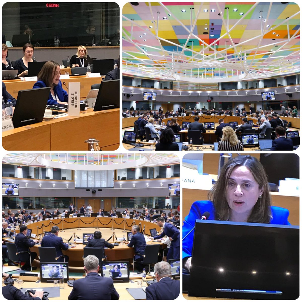 Productiva reunión en Bruselas de los ministros de #Comercio 🇪🇺 . Todos los países hemos respaldado que <a href="/EU_Commission/">European Commission</a> siga dialogando con 🇺🇸

Desde la UE y España estamos preparados para proteger  nuestras empresas con las herramientas adecuadas, de forma justa y proporcional.