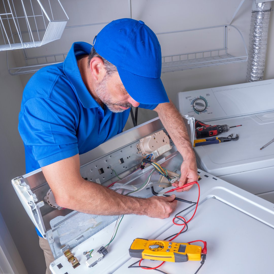acn_llc's tweet image. When your appliances act up, the Appliance Handyman is on call! 🛠️💡 From fridges to dryers, we’ve got your back. #FastFixes #ReliableRepairs