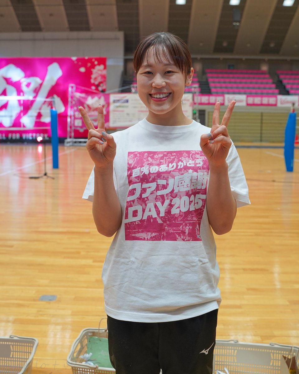 吉田眞奈 選手 #ManaYoshida #ヴィクトリーナ姫路 #百％ #全ての力で