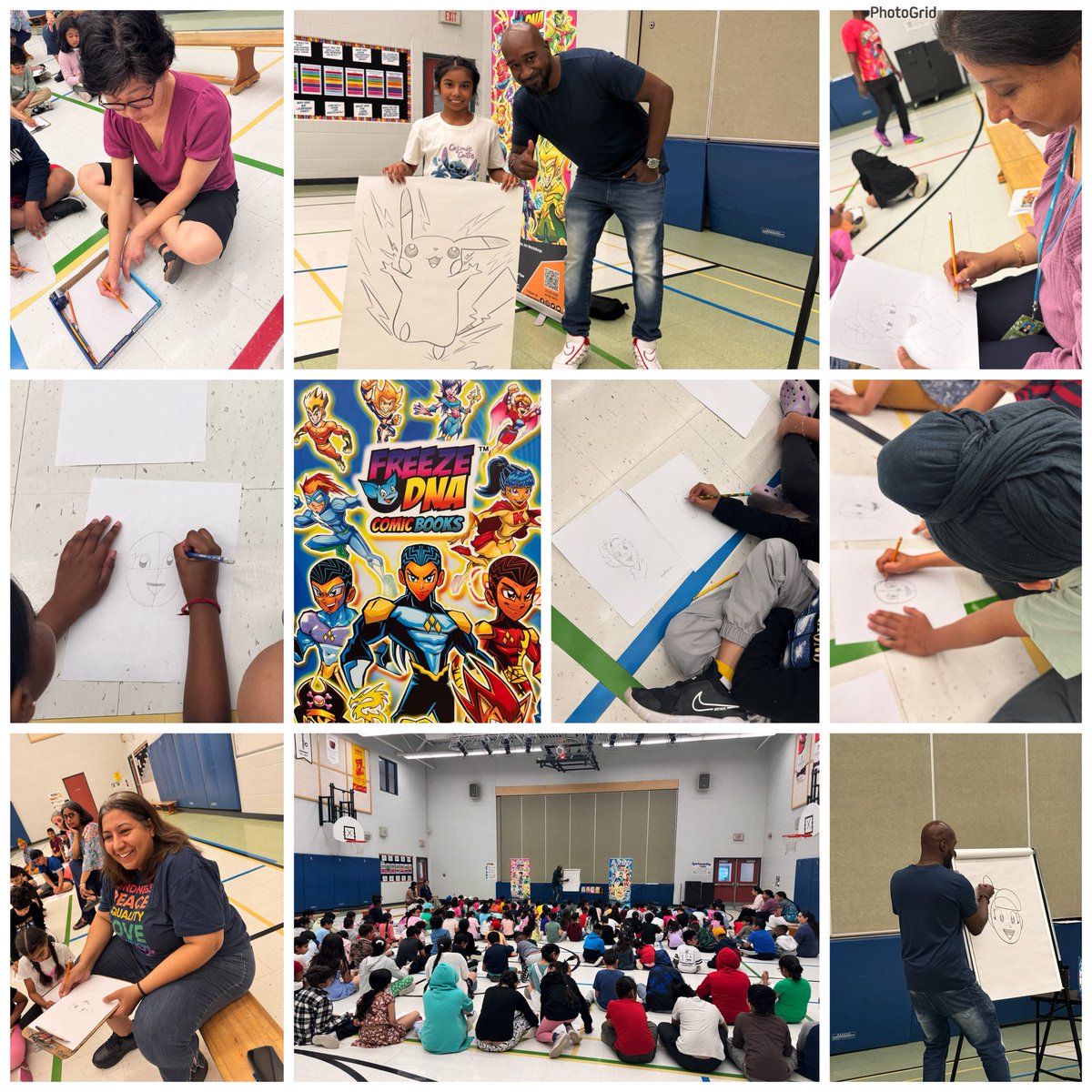 Mrs.Dogru (she/her) (@dogru_muteber) on Twitter photo Big shoutout to <a href="/freezedna/">Freeze DNA Book Publishing</a> for leading a fun guided art workshop at <a href="/RedWillowPS/">Red Willow PS</a>! Students had a blast showing off their creativity, with lucky prize winners grinning ear to ear! Even teachers joined in and flexed their artistic talents. <a href="/ZohrinM/">Zohrin Mawji</a> <a href="/LBeckfordpeel/">Lauren Beckford - Red Willow PS (1433)</a> <a href="/PeelSchools/">Peel District School Board</a> Big shoutout to <a href="/freezedna/">Freeze DNA Book Publishing</a> for leading a fun guided art workshop at <a href="/RedWillowPS/">Red Willow PS</a>! Students had a blast showing off their creativity, with lucky prize winners grinning ear to ear! Even teachers joined in and flexed their artistic talents. <a href="/ZohrinM/">Zohrin Mawji</a> <a href="/LBeckfordpeel/">Lauren Beckford - Red Willow PS (1433)</a> <a href="/PeelSchools/">Peel District School Board</a>