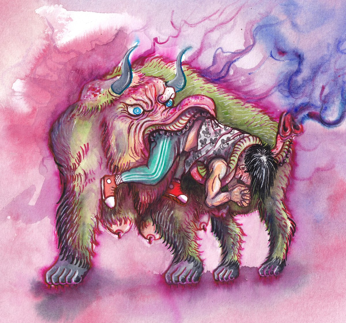 GM
Bull market
OE
my first ever  #objkt4objkt  
🐂