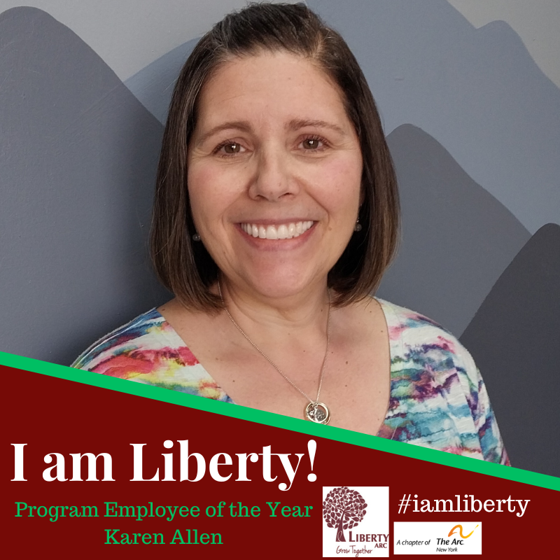 We are kicking off the recognition of our Employees of the Year at Liberty ARC! We would like to start off this special recognition by celebrating the 2025 Program Employee of the Year, Karen Allen! 

You can read more about Karen here: libertyarc.org/program-eoy-ka…