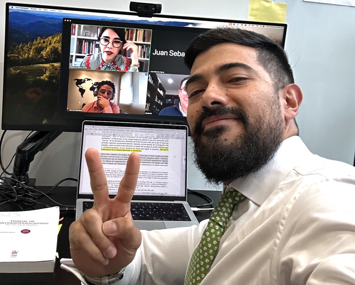 Juan Sebastian Fajardo V (@jsfajardov) on Twitter photo Muy honrado y agradecido con la profesora Carmen Vázquez (<a href="/macavaro17/">Carmen Vázquez</a>) por su invitación para ser jurado de TFM en el Máster de Razonamiento Probatorio de la Universidad de Girona.
Un máster que, sin duda, le cambia la vida a todo el que lo hace.
#DeGironaNoSeVuelveIgual Muy honrado y agradecido con la profesora Carmen Vázquez (<a href="/macavaro17/">Carmen Vázquez</a>) por su invitación para ser jurado de TFM en el Máster de Razonamiento Probatorio de la Universidad de Girona.
Un máster que, sin duda, le cambia la vida a todo el que lo hace.
#DeGironaNoSeVuelveIgual