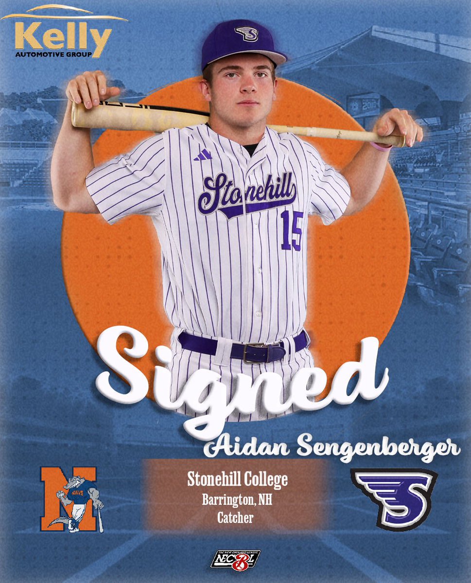 North Shore Navigators (@nsnavigators) on Twitter photo ๐ค ๐๐๐๐ ๐๐๐ ๐๐๐๐ ๐๐๐๐ โพ๏ธ
Following a breakout sophomore season, Aidan Sengenberger comes to #NavsNation!
The <a href="/StonehillBASE/">Stonehill Baseball</a> catcher and <a href="/GovsAthletics/">Governor's Athletics</a> grad is hitting .343 with a .962 OPS, five homers and 33 RBI and looks to carry his success into the #NECBL. ๐ค ๐๐๐๐ ๐๐๐ ๐๐๐๐ ๐๐๐๐ โพ๏ธ
Following a breakout sophomore season, Aidan Sengenberger comes to #NavsNation!
The <a href="/StonehillBASE/">Stonehill Baseball</a> catcher and <a href="/GovsAthletics/">Governor's Athletics</a> grad is hitting .343 with a .962 OPS, five homers and 33 RBI and looks to carry his success into the #NECBL.