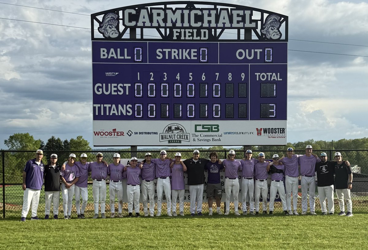 Grant Schag (@grantschag24) on Twitter photo A great team win! I am lucky to be a part of a truly special group of guys! Thank-you to the coaches for their dedication and to the fans for their support! All Glory to God! <a href="/TriwayBSB/">Triway Titans Baseball</a> #Godfirst #Champs #Lovebaseball #TitanNation⚔️ A great team win! I am lucky to be a part of a truly special group of guys! Thank-you to the coaches for their dedication and to the fans for their support! All Glory to God! <a href="/TriwayBSB/">Triway Titans Baseball</a> #Godfirst #Champs #Lovebaseball #TitanNation⚔️