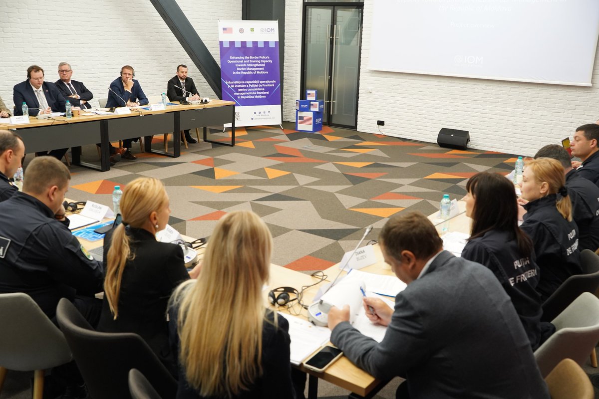 IOM Moldova (@iommoldova) on Twitter photo A new <a href="/UNmigration/">IOM - UN Migration 🇺🇳</a> project in Moldova🇲🇩 funded by
<a href="/StateINL/">US Dept of State INL</a> to enhance second-line screening at Moldova’s international borders, upgrade biometric systems, and improve law enforcement training, was launched today with <a href="/MIAMoldova/">Ministry of Internal Affairs of Moldova</a>.
➡️bit.ly/3SCywBb
<a href="/USembMoldova/">U.S. Embassy Moldova</a> A new <a href="/UNmigration/">IOM - UN Migration 🇺🇳</a> project in Moldova🇲🇩 funded by
<a href="/StateINL/">US Dept of State INL</a> to enhance second-line screening at Moldova’s international borders, upgrade biometric systems, and improve law enforcement training, was launched today with <a href="/MIAMoldova/">Ministry of Internal Affairs of Moldova</a>.
➡️bit.ly/3SCywBb
<a href="/USembMoldova/">U.S. Embassy Moldova</a>
