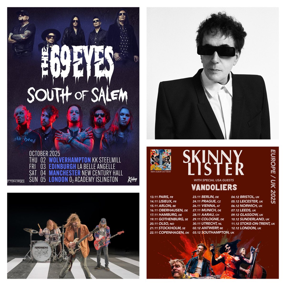 Stereoboard (@stereoboard) on Twitter photo Also on sale today we have shows and tours from...
🎟️<a href="/devontheplace/">DEVON</a>
🎟️<a href="/SkinnyLister/">Skinny Lister</a>
🎟️<a href="/TheLemonheads/">The Lemonheads</a>
🎟️<a href="/thepeterperrett/">Peter Perrett</a>
🎟️<a href="/69eyesofficial/">The 69 Eyes Official</a>
🎟️<a href="/SouthOfSalem1/">South Of Salem</a>
🎟️Disney In Concert The Sound
Of Magic
Tickets: tinyurl.com/3ak3wjpy Also on sale today we have shows and tours from...
🎟️<a href="/devontheplace/">DEVON</a>
🎟️<a href="/SkinnyLister/">Skinny Lister</a>
🎟️<a href="/TheLemonheads/">The Lemonheads</a>
🎟️<a href="/thepeterperrett/">Peter Perrett</a>
🎟️<a href="/69eyesofficial/">The 69 Eyes Official</a>
🎟️<a href="/SouthOfSalem1/">South Of Salem</a>
🎟️Disney In Concert The Sound
Of Magic
Tickets: tinyurl.com/3ak3wjpy