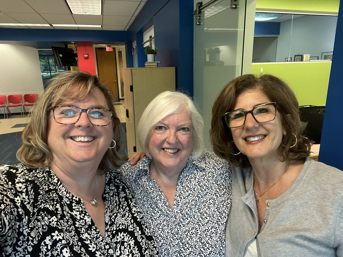 This lady in the middle is retiring AGAIN! We in the <a href="/wcsdistrict/">Worthington Schools</a> Welcome Center will miss you,Sue 💕 #wealthofknowledge #definitionofkind #itsworthit
