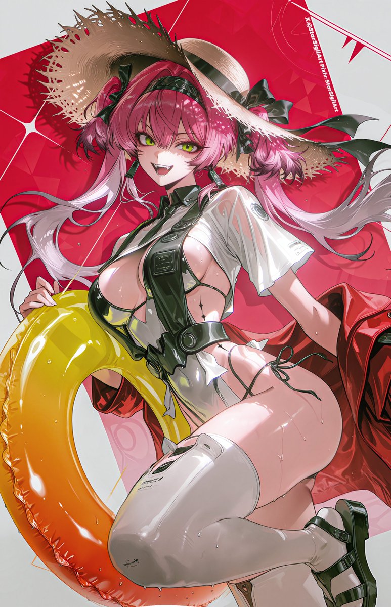 StarSigilArt's tweet photo. Swimsuit Lupa~🪸
#WutheringWaves #Lupa #ルパ #鳴潮  #pixai #鳴潮コレクション https://t.co/jDXiK0Us6z