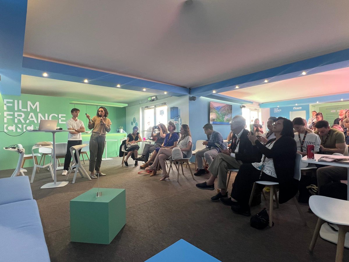 #Cannes2025 We were delighted to present the different ways of working with France: with a Production Service Company and the #TRIP, or with a co-producer and #coproduction grants.
Speakers :
🔹Daphné Lora, #FilmFranceCNC
🔹Loris Bouillant, Film France-CNC
🔹Céline Leclercq, CNC