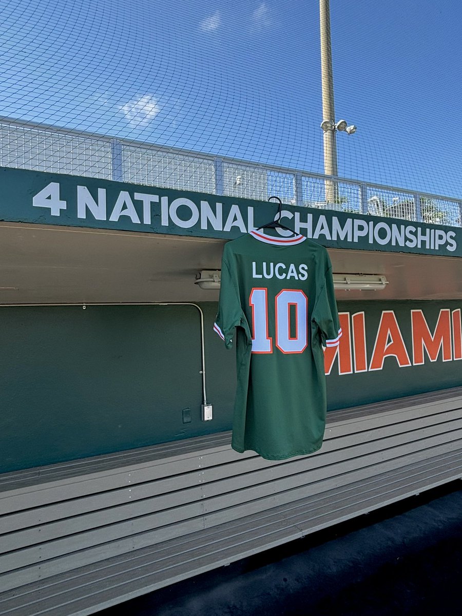 Canes Men’s Basketball (@caneshoops) on Twitter photo Meet us at The Light 👀🙌
Coach Lucas is throwing out the first pitch tonight at 7PM! ⚾️
<a href="/CanesBaseball/">Miami Hurricanes Baseball</a> x <a href="/CanesHoops/">Canes Men’s Basketball</a> Meet us at The Light 👀🙌
Coach Lucas is throwing out the first pitch tonight at 7PM! ⚾️
<a href="/CanesBaseball/">Miami Hurricanes Baseball</a> x <a href="/CanesHoops/">Canes Men’s Basketball</a>