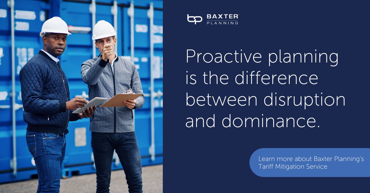 As #tariffs surge back into the spotlight, proactive planning is the difference between disruption and dominance. 

Bain reports that companies investing in Service Supply Chain tech are building the visibility and agility they need to stay ahead.

info.baxterplanning.com/tariff-mitigat…