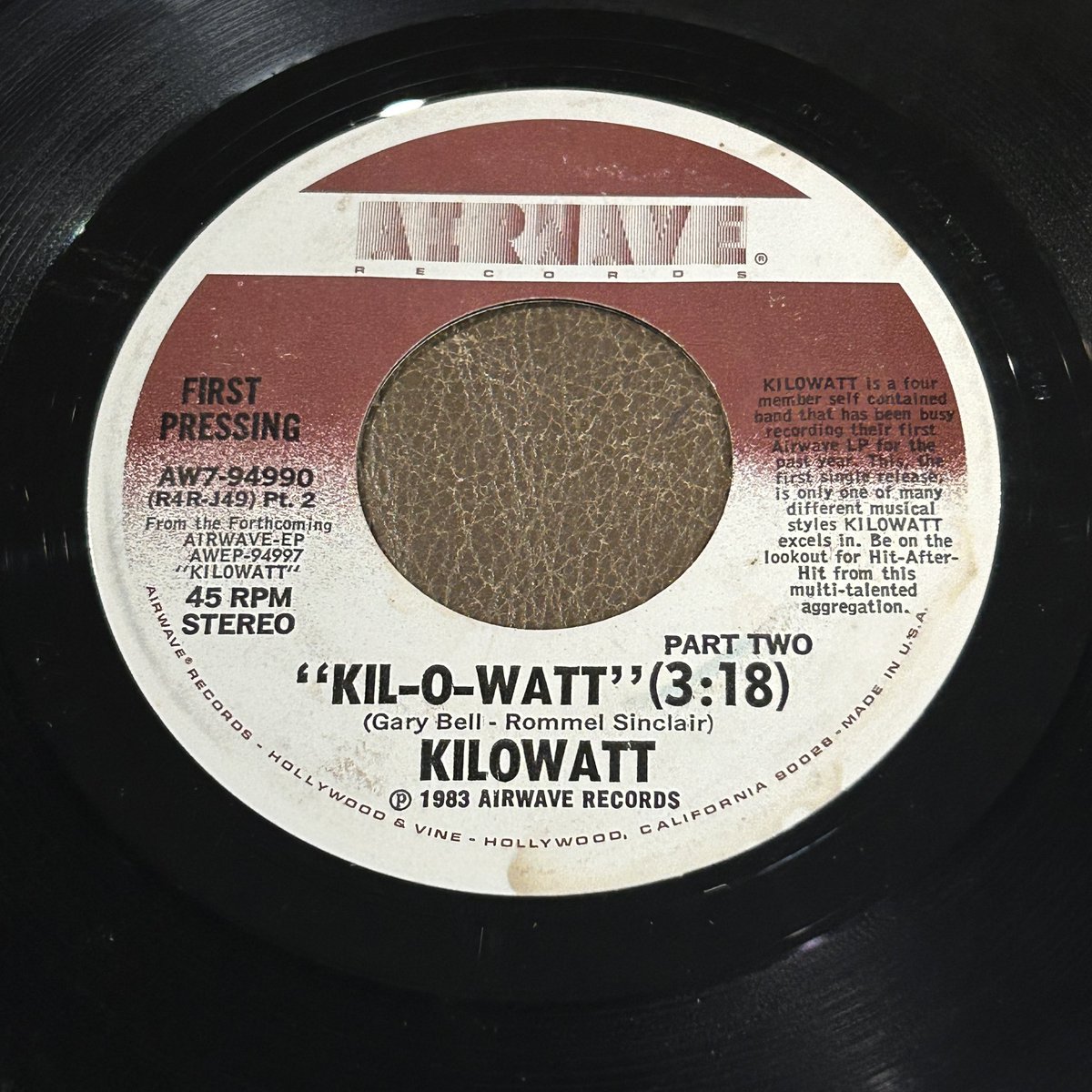 WhilingOut's tweet image. Up for sale? #boogie #45rpm #vocoder #nearmint