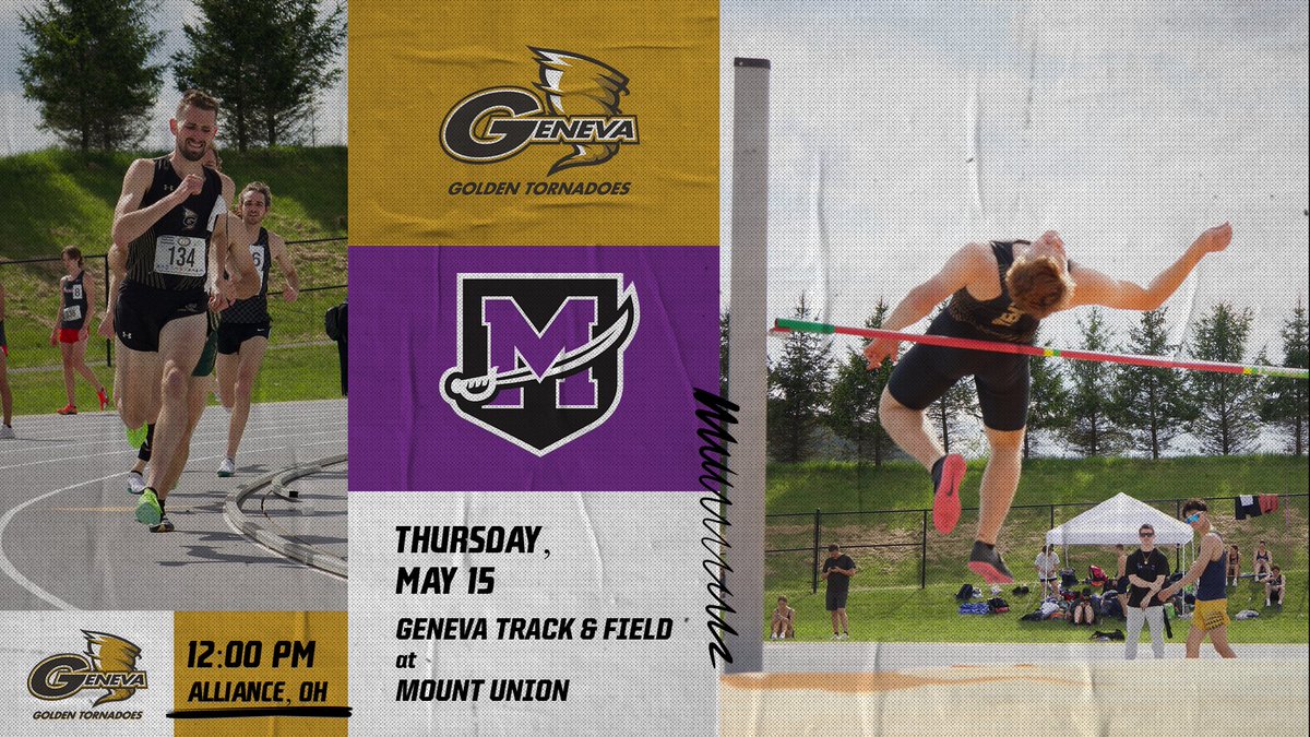 A handful of Golden Tornadoes are competing at Mount Union today to try to improve their times enough to qualify for nationals!

⏰12:00 PM
📍Alliance, OH
📊finishtiming.trackscoreboard.com/meets/625705/e…