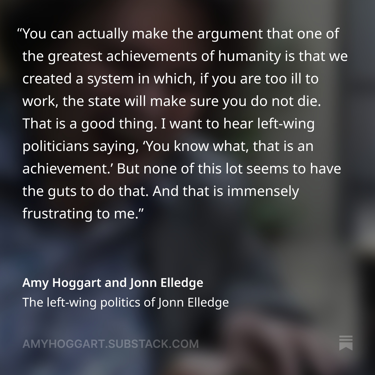 Amy Hoggart (@amy_hoggart) on Twitter photo I had so much fun talking to <a href="/JonnElledge/">jonn elledge is mainly on bluesky</a> about his politics this week! amyhoggart.substack.com/p/the-left-win… I had so much fun talking to <a href="/JonnElledge/">jonn elledge is mainly on bluesky</a> about his politics this week! amyhoggart.substack.com/p/the-left-win…