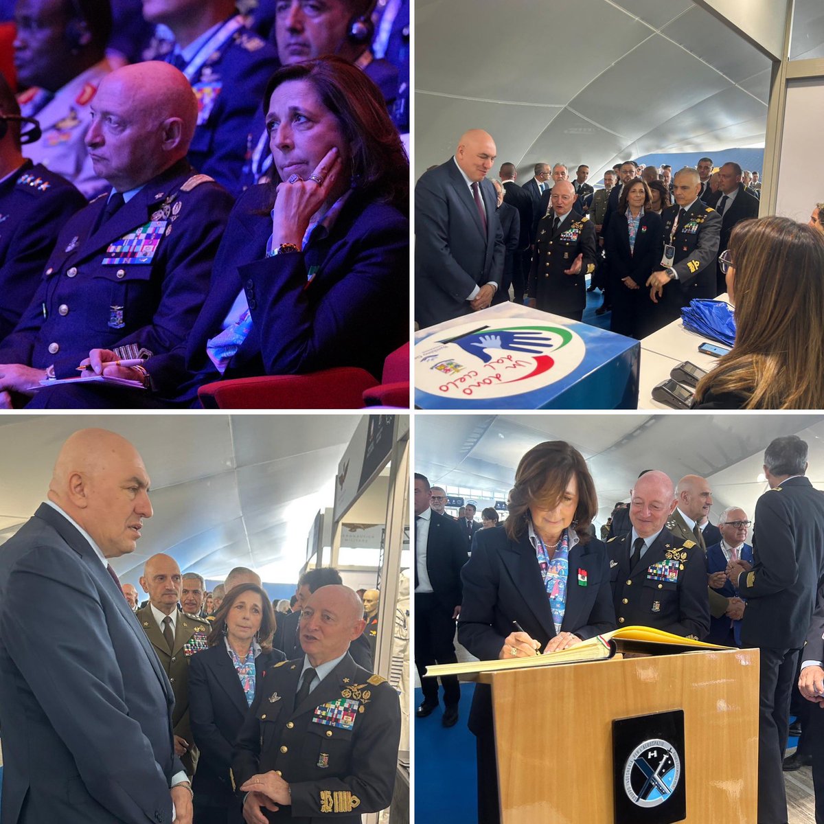 isabellarauti's tweet photo. #Roma #LaNuvola #ASPC25

🚀 Con il Ministro della Difesa Guido Crosetto all’inaugurazione dell’AeroSpace Power Conference #ASPC2025, organizzata dall’Aeronautica Militare con la collaborazione scientifica dell’Istituto Affari Internazionali. 
Sfidante il titolo di questa 2a Edizione: “Fighting and Winning in the Sky Beyond the Next Decade - Combattere e vincere nel cielo oltre il prossimo decennio”.

💡 L’evento - articolato su due giorni e quattro panel - affronterà temi all’avanguardia e centrali nell’ambiente aerospaziale, con focus sull’innovazione tecnologica, la formazione strategica e l’addestramento specialistico.

✈️ Partecipano oltre 60 Aeronautiche straniere ed intervengono speaker nazionali ed internazionali delle Forze Armate, delle istituzioni, del settore privato, del mondo accademico e dei think tank di settore.

🛰️ La Conferenza Internazionale conferma la volontà della #Aeronautica Militare e della #Difesa italiana di porsi all’avanguardia nella ricerca scientifica nello Spazio e nello sviluppo delle tecnologie impiegate.

🚀 Lo Spazio rappresenta una nuova frontiera geopolitica e gli scenari sempre  complessi in cui operiamo richiedono, come ha sottolineato il Minstro Crosetto nel suo speech, Piattaforme interforze e cooperazione tra le Forze Armate Aeronautiche degli Stati per costruire sistemi comuni di sicurezza e difesa.

#AerospacePowerConference2025 #AeronauticaMilitare #proteggiamoCioCheAmi #Futuro #Spazio #Aerospazio #Tecnologia #UnaForzaperilPaese #forzearmate #Alserviziodelpaese #difesa

@GuidoCrosetto @MinisteroDifesa @SM_Difesa @ItalianAirForce @reportdifesa @difesa_online @cybernaua @InfoDivise2 @IAIonline