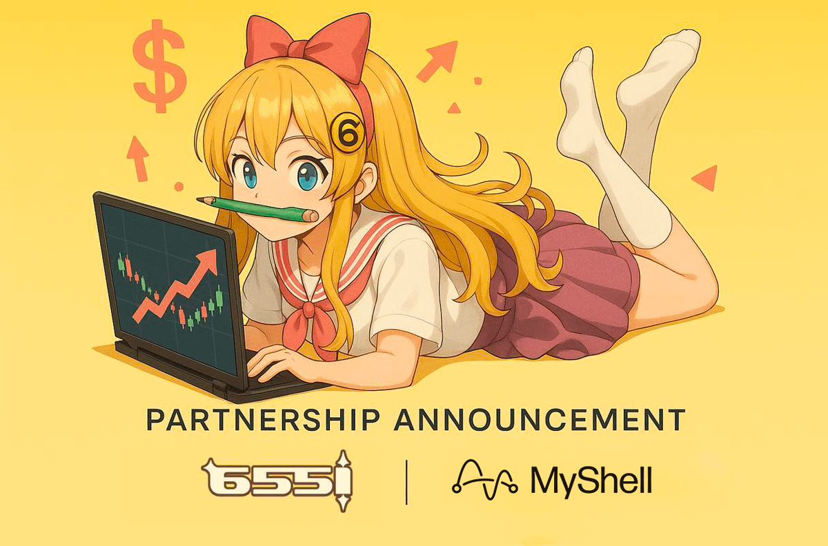 6551.io All-in-one Dex (@6551dex) on Twitter photo 为 Shellz 量身打造,由 6551 强势驱动。
我们 @6551Dex 很高兴携手🤝 <a href="/myshell_ai/">MyShell.AI</a> ,推出为期 14 天的专属 $SHELL 交易挑战赛
——🎁总奖池高达52,000 $SHELL 等你来赢!
作为执行速度行业领先、深度集成 #DeFi 的下一代链上交易平台,6551 正在为 $SHELL 打造专属竞技场。 为 Shellz 量身打造,由 6551 强势驱动。
我们 @6551Dex 很高兴携手🤝 <a href="/myshell_ai/">MyShell.AI</a> ,推出为期 14 天的专属 $SHELL 交易挑战赛
——🎁总奖池高达52,000 $SHELL 等你来赢!
作为执行速度行业领先、深度集成 #DeFi 的下一代链上交易平台,6551 正在为 $SHELL 打造专属竞技场。