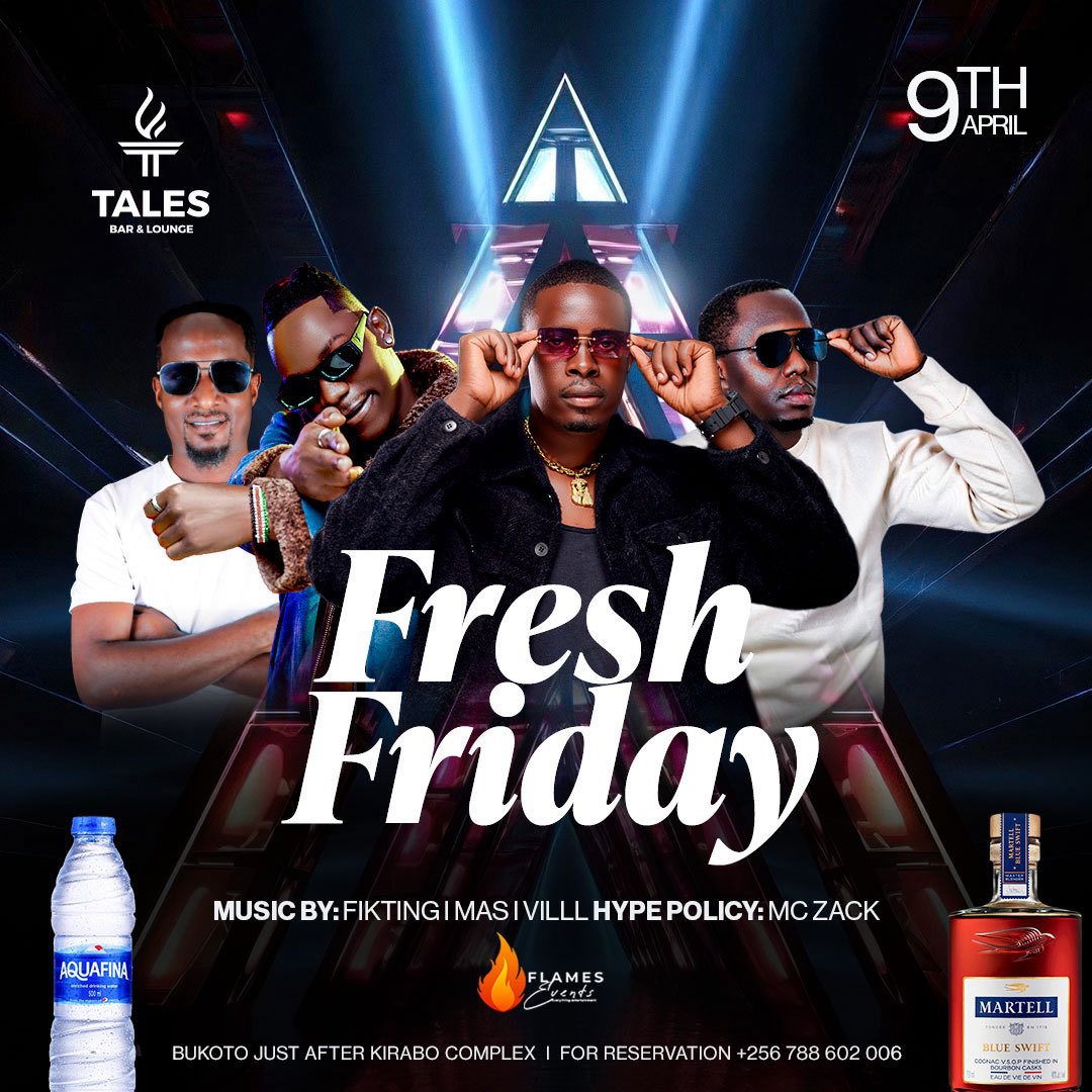 Friday party <a href="/Taleslounge_kla/">Tales Lounge Bukoto</a>