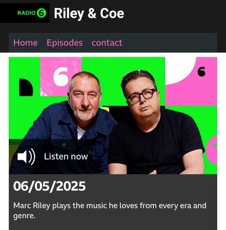 CannonballPR's tweet photo. Thanks to Riley & Coe for spinning @KetyFusco's 'SHE' ft. @IggyPop 😎😎😎
Listen back here: https://t.co/Qk3H3raz52
#ketyfusco #she #iggypop #bbc6music #bbc #marcriley #gideoncoe #harp #electro #experimental #harpist #harpmusic #bbc #newmusic #newtracks #6music https://t.co/cLYy6WiiOc