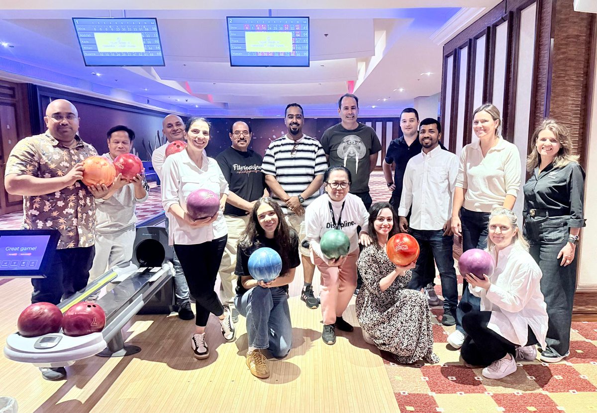 Charles Kingston 🇳🇿 (@nzinksa) on Twitter photo Had an epic afternoon with the NZ Embassy dream team at the Strike bowling alley <a href="/ritzcarltonruh/">The Ritz-Carlton, Riyadh</a>. Friendly competition, banter and team spirit adding to a memorable occasion outside of the office! #WorkFunDay #teambuilding Had an epic afternoon with the NZ Embassy dream team at the Strike bowling alley <a href="/ritzcarltonruh/">The Ritz-Carlton, Riyadh</a>. Friendly competition, banter and team spirit adding to a memorable occasion outside of the office! #WorkFunDay #teambuilding