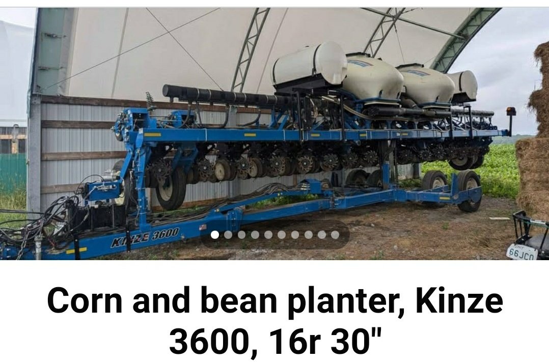 Kinze 3600 for sale. Eastern Ontario. Reach out for more details.