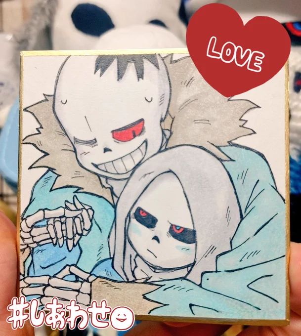 小鳥遊さんから頂いたホラマダかわよ…イラストの差し入れ嬉しすぎる～😭💕イチャイチャホラマダで救われる命確実にあります🙏💕
Arkさんのぬいホラちゃも本当にありがとうございます!まさかぬいの差し入れを頂ける日が来るとは…前世でどんだけ徳積んだ???幸せなホラマダ家族築こうネッ🪓🧣👶👶💕 