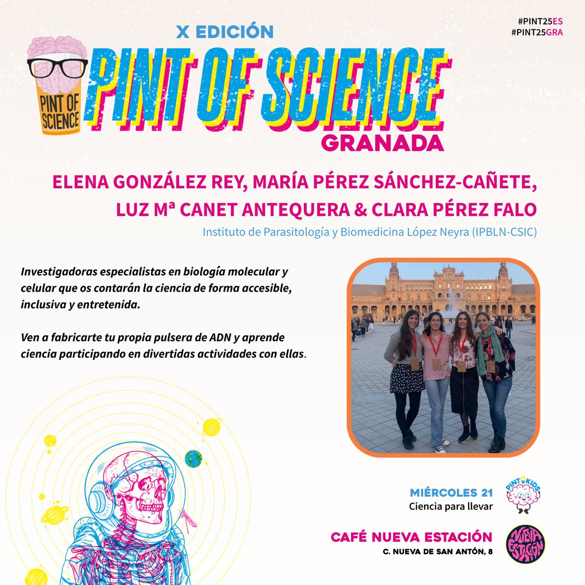 Ciencia en Bares Granada tweet media
