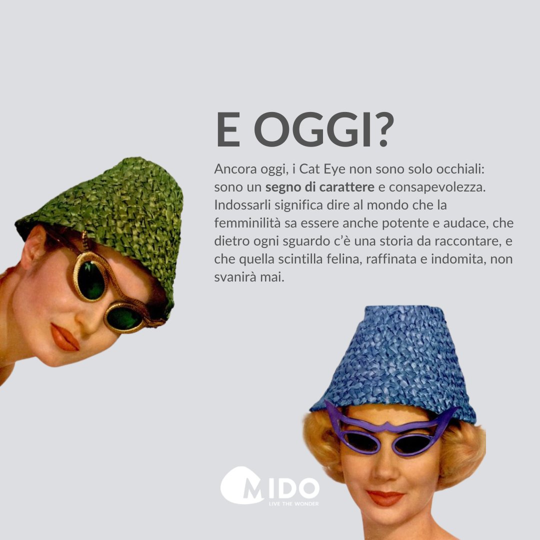 Con la loro forma distintiva, gli occhiali cat-eye sono un’icona senza tempo nel mondo della moda. Nati negli anni '50, hanno subito tante evoluzioni, ma il loro fascino è rimasto immutato. Scopriamo insieme la loro storia!