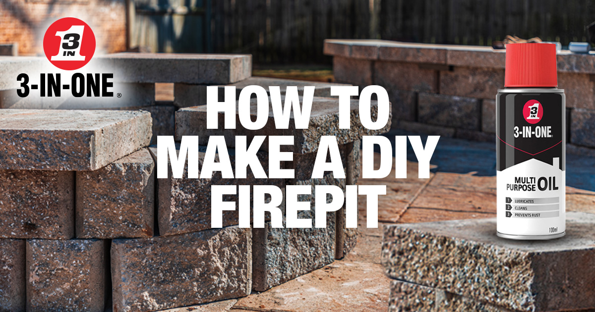 We’ve got a cost-effective garden upgrade just for you! Here’s how to build a DIY fire pit so you can enjoy longer May days.

1. Pick a sensible spot
Choose an open and safe location away from flammable items. Dig a shallow hole or create a ring using bricks or stones.

2. Build