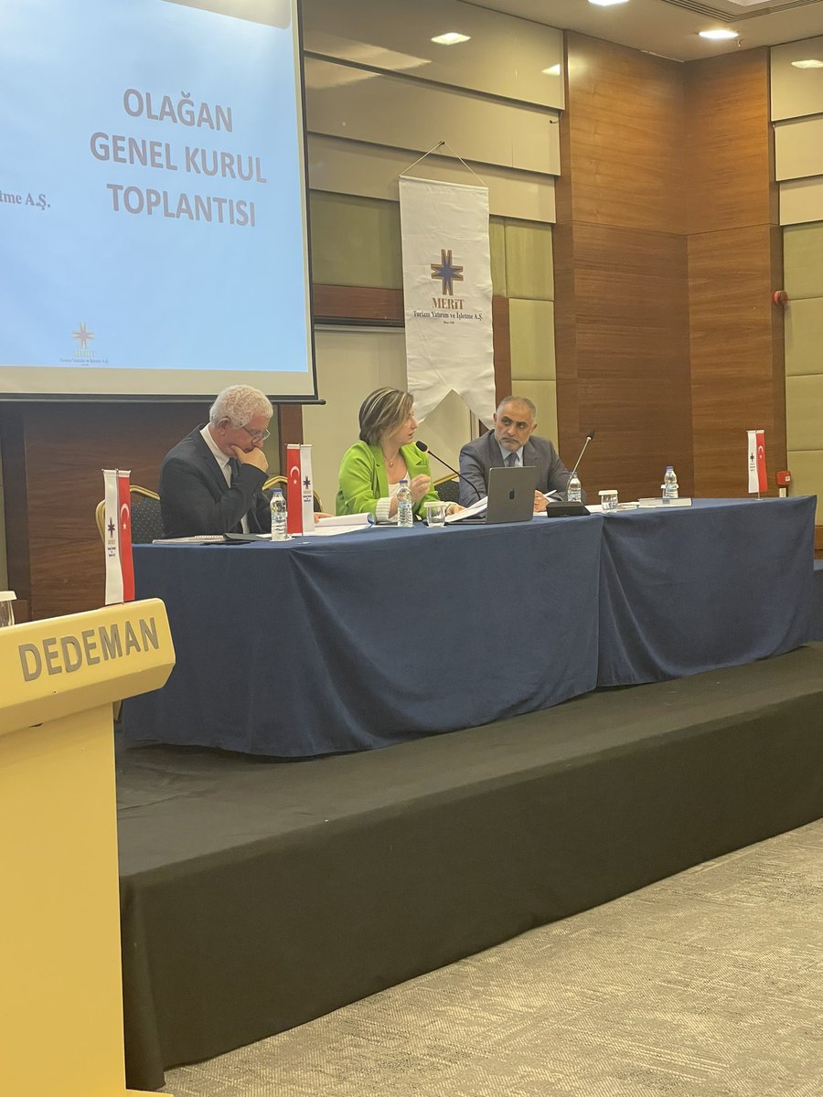 MERİT Turizm Yatırım ve İşletme A.Ş 2024 yılı Olağan Genel Kurulu 7.05.2025 günü Ortaklarımızın katılımıyla yapıldı.