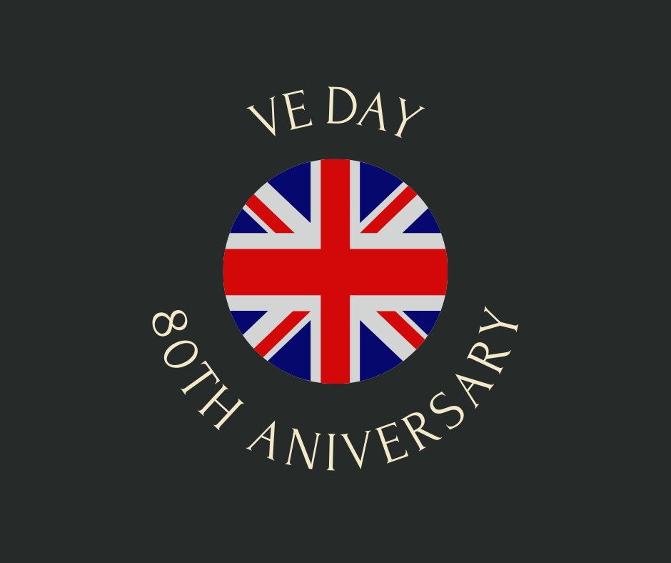 Showing our support for the 80th anniversary of VE Day...
