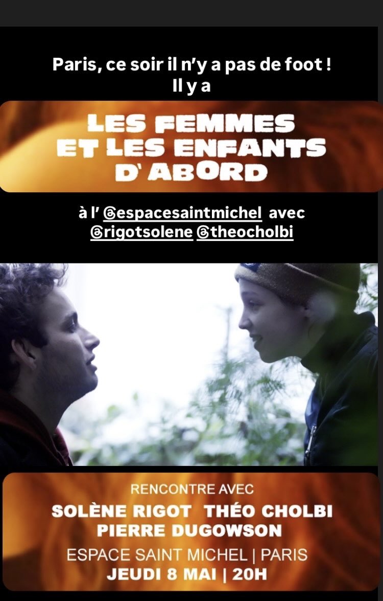 Allez au cinéma voir LES FEMMES ET LES ENFANTS D’ABORD !
#film #cinema
