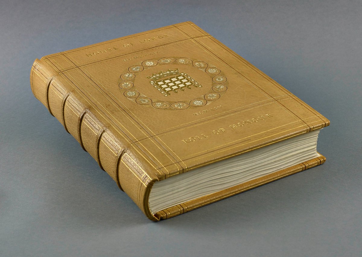 UKHouseofLords's tweet photo. Today is the 80th anniversary of #VEDay.

A book of remembrance is on permanent display in the Royal Gallery of the House of Lords commemorating lives lost in the Second World War.

📖 You can browse the book online https://t.co/F9yQOvBxJo https://t.co/daqmzS3IMi